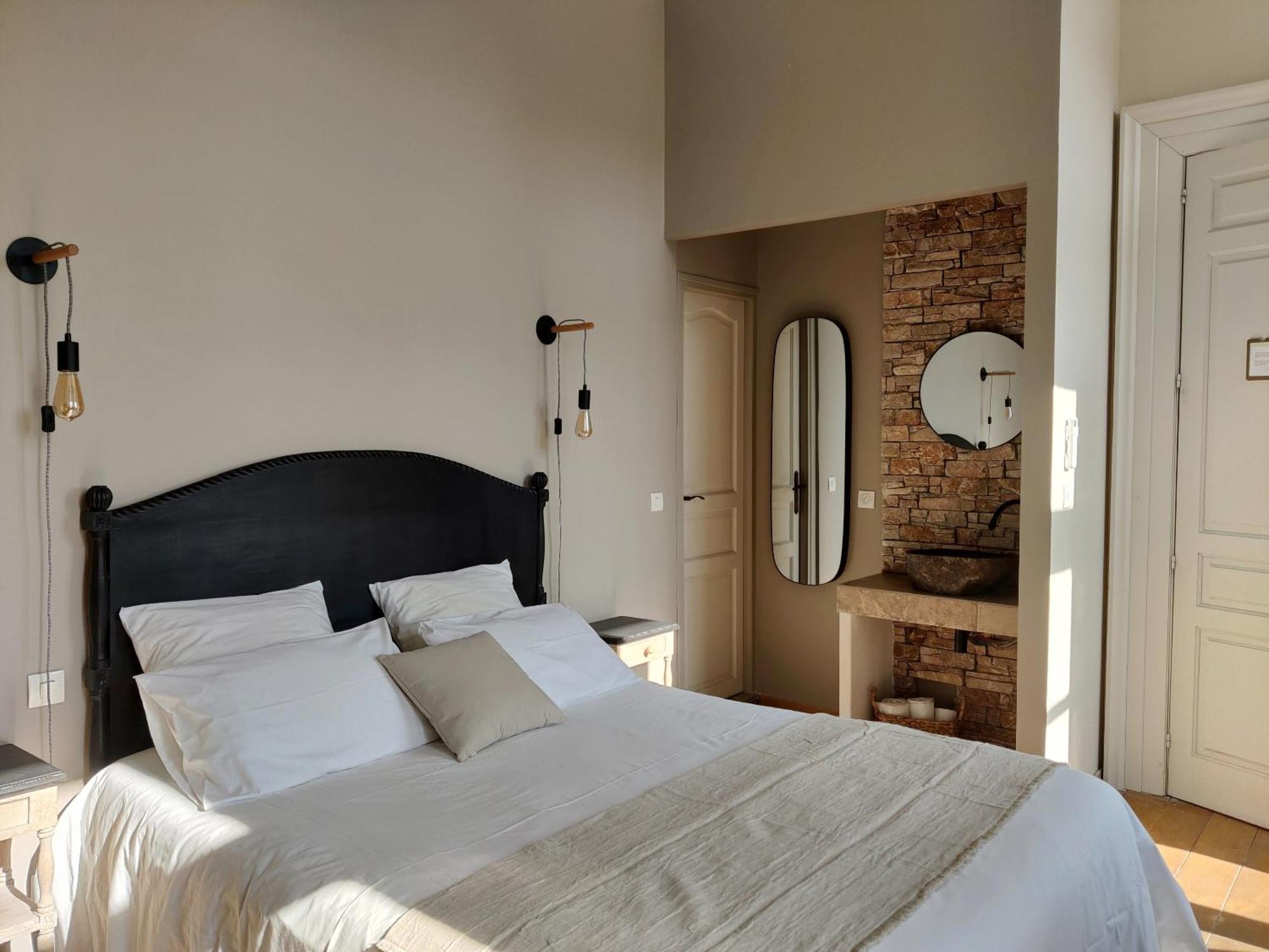 Chambres D'Hotes - Bed And Breakfast Les Palmiers Mèze Pokój zdjęcie
